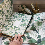 Hydrangea Linen Tea Towel - Pure Apotheca