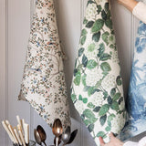 Hydrangea Linen Tea Towel - Pure Apotheca
