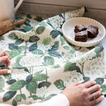 Hydrangea Linen Tea Towel - Pure Apotheca