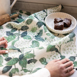 Hydrangea Linen Tea Towel - Pure Apotheca