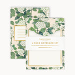 Hydrangea Notecard Set 4pk - Pure Apotheca