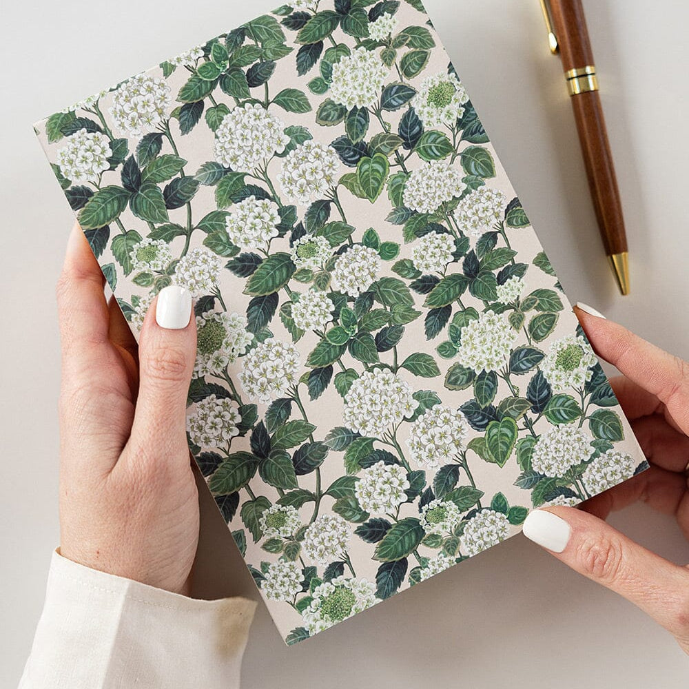 Hydrangea Notepad Jotter - Pure Apotheca