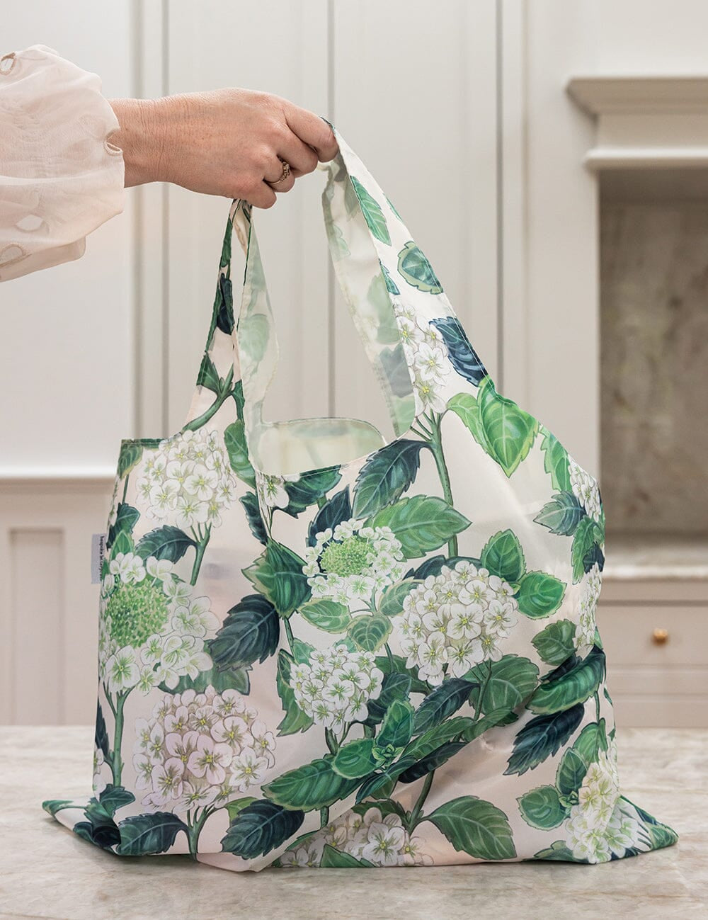 Hydrangea Reusable Shopping Bag - Pure Apotheca