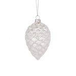 ICY WHITE PINECONE BAUBLE - Pure Apotheca