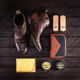 Gentlemen's Hardware 6 Pc Buff & Shine Shoe Polish Kit