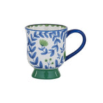 Indigo Ceramic Mug Blue/Green - Pure Apotheca