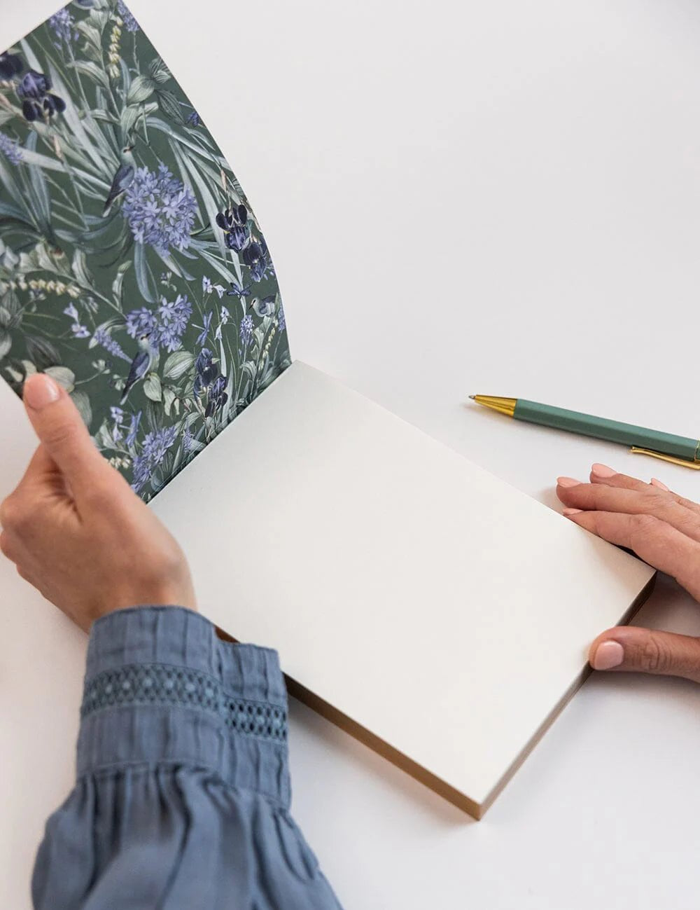 Indigo Haven Notepad Desktop Jotter - Pure Apotheca