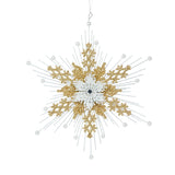 INTRICATE SNOWFLAKE GOLD AND WHITE - Pure Apotheca