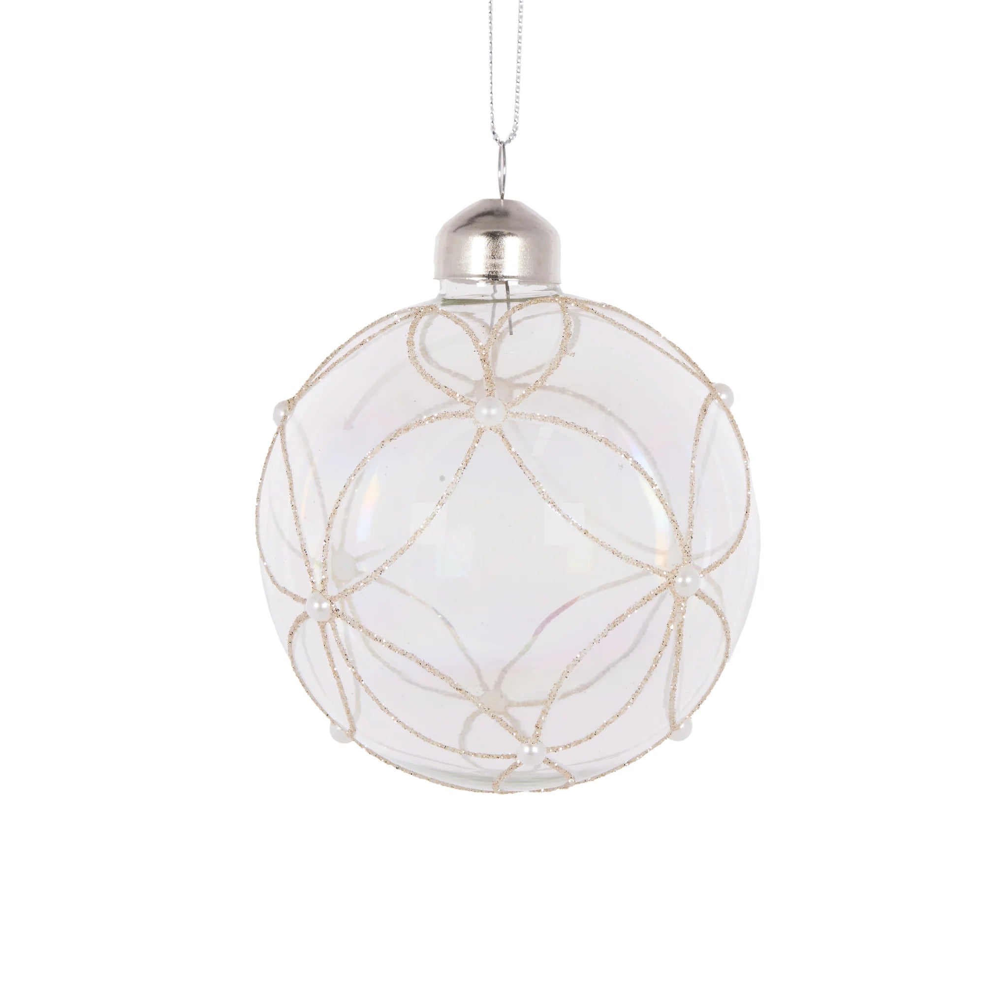 IRIDESCENT PEARL GEOMETRIC BAUBLE - Pure Apotheca