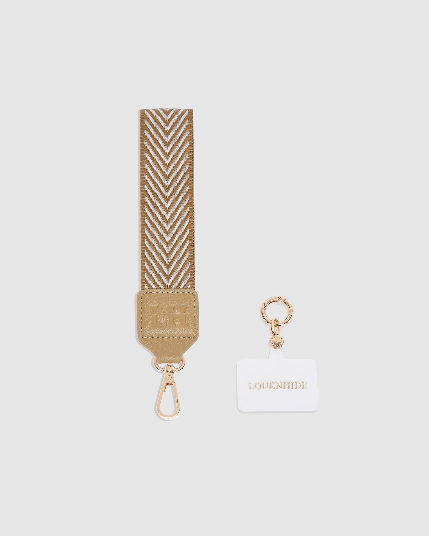 Iris Keyring with Phone Attachment Camel - Pure Apotheca