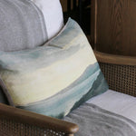 Island at Dusk Linen Lumbar Cushion Cover 40x60cm - Pure Apotheca