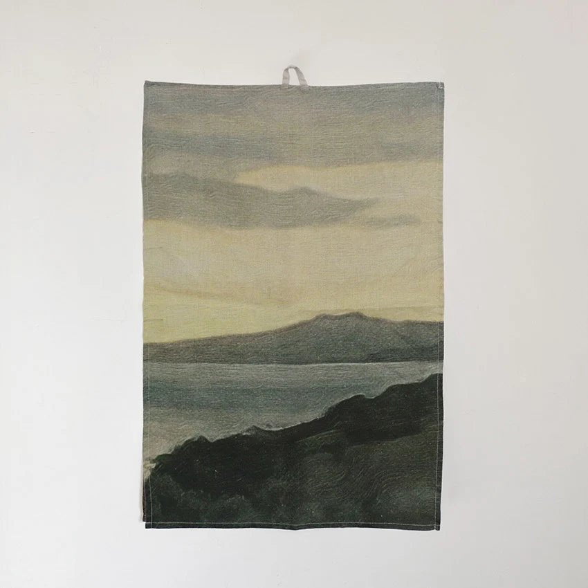 Island at Dusk Tea Towel 50 x 70 - Pure Apotheca
