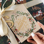 It’s the Most Wonderful Time of the Year - Christmas Card (Wreath) - Pure Apotheca