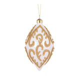 IVORY BEADED SWIRL DROP BAUBLE - Pure Apotheca