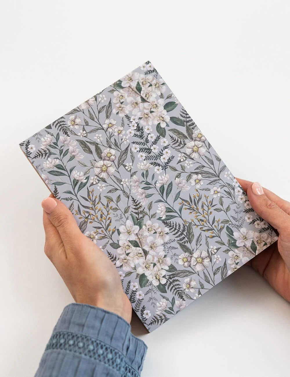 Ivory Garden Notepad Desktop Jotter - Pure Apotheca