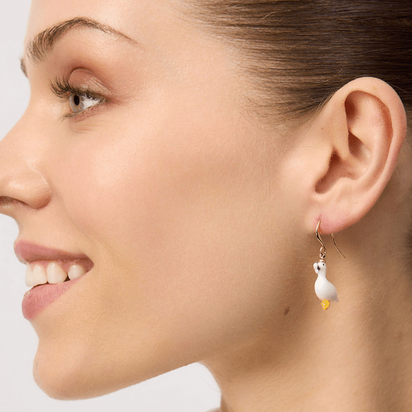 Ivory Gull Earring - Pure Apotheca