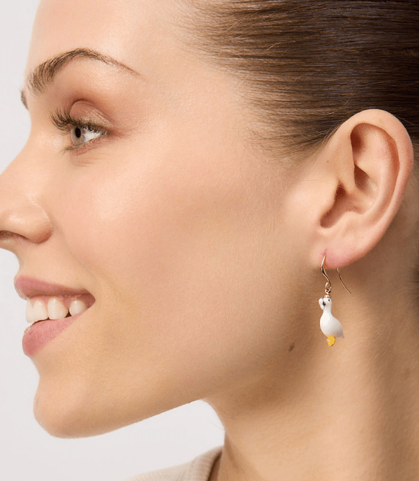 Ivory Gull Earring - Pure Apotheca