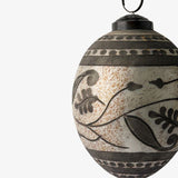 Silver Eclipse Large Hanging Egg