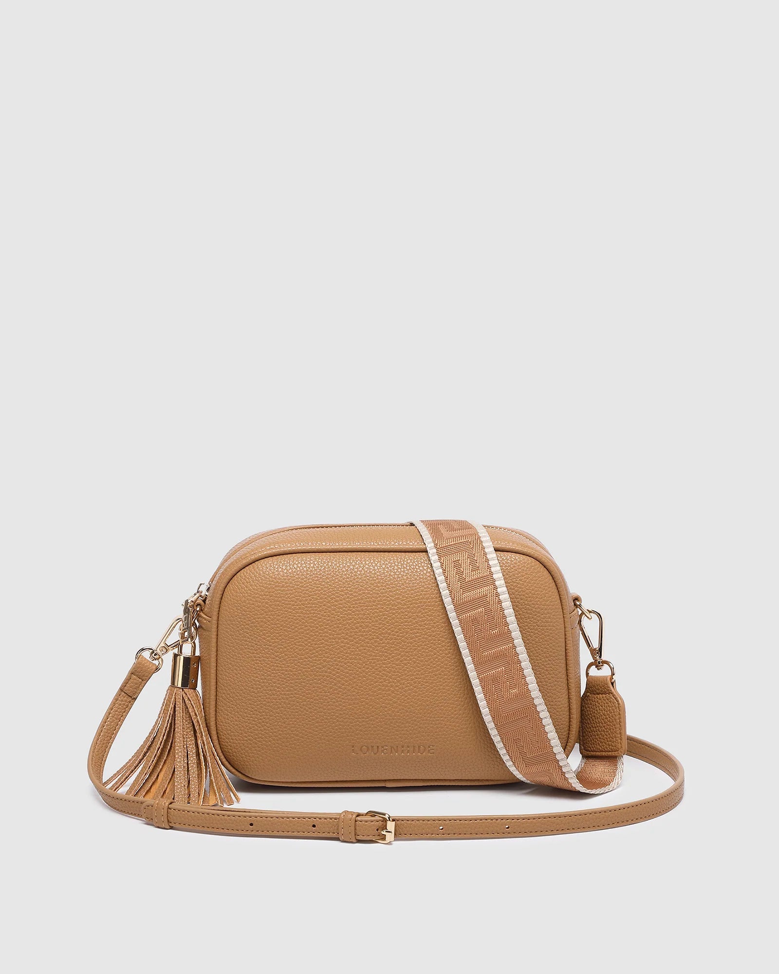Jacinta Gia Crossbody Bag Camel - Pure Apotheca