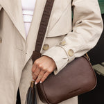 Jacinta Gia Crossbody Bag Chocolate - Pure Apotheca