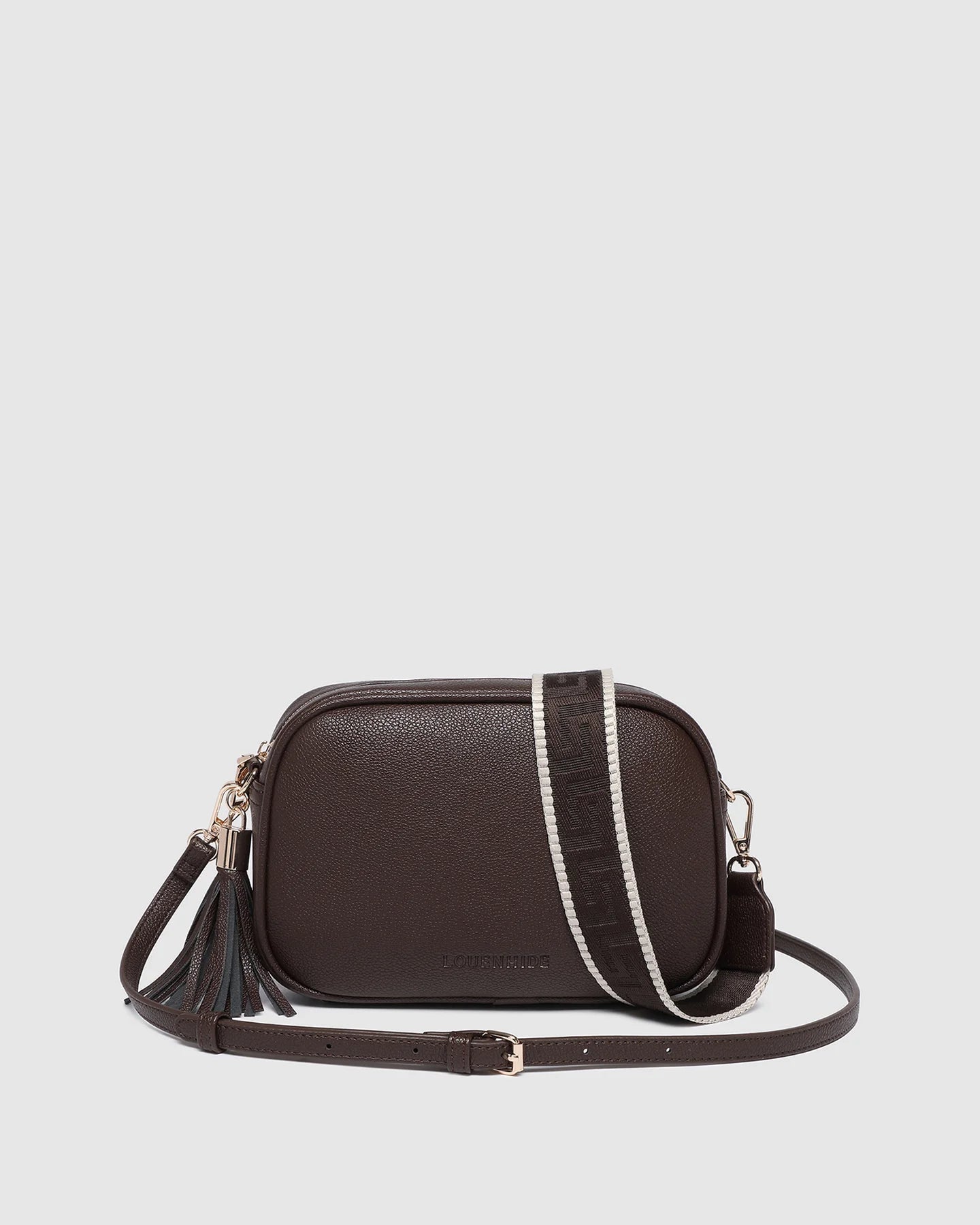 Jacinta Gia Crossbody Bag Chocolate - Pure Apotheca