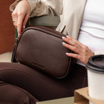 Jacinta Gia Crossbody Bag Chocolate - Pure Apotheca