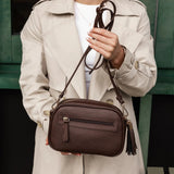 Jacinta Gia Crossbody Bag Chocolate - Pure Apotheca