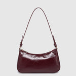 Jacqueline Shoulder Bag Burgundy Patent - Pure Apotheca