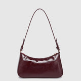Jacqueline Shoulder Bag Burgundy Patent - Pure Apotheca