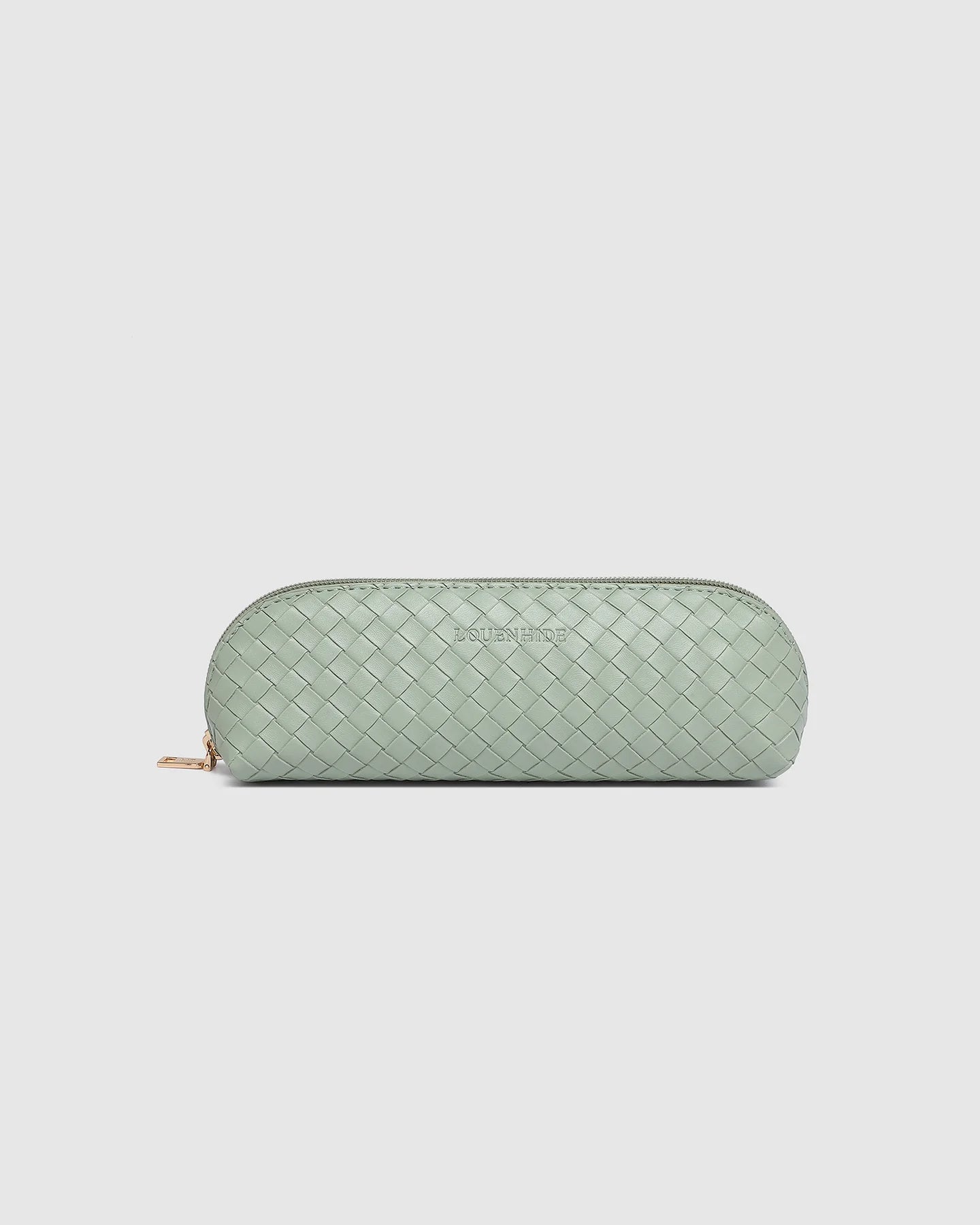 Jayne Woven Makeup Bag Sage Green - Pure Apotheca