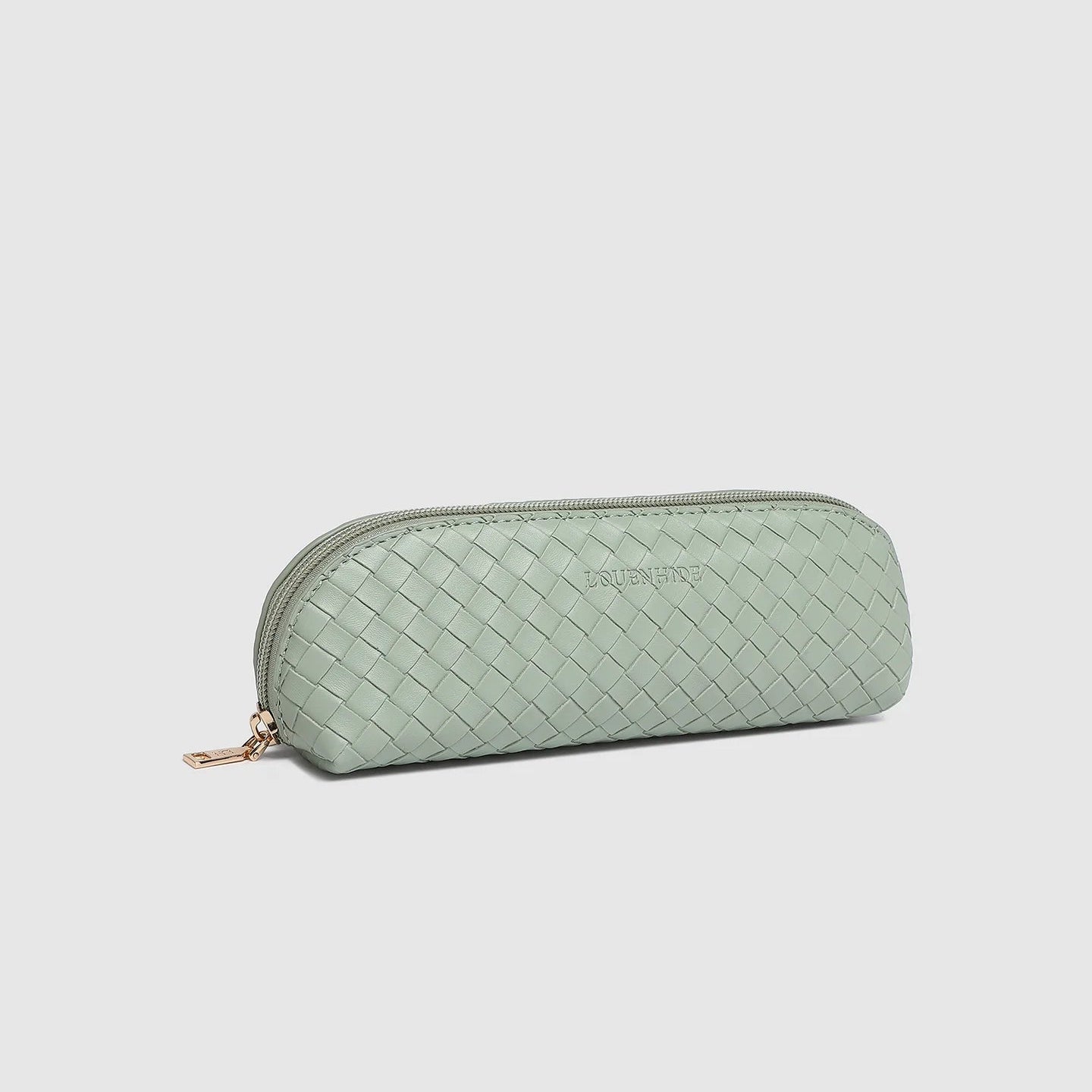 Jayne Woven Makeup Bag Sage Green - Pure Apotheca