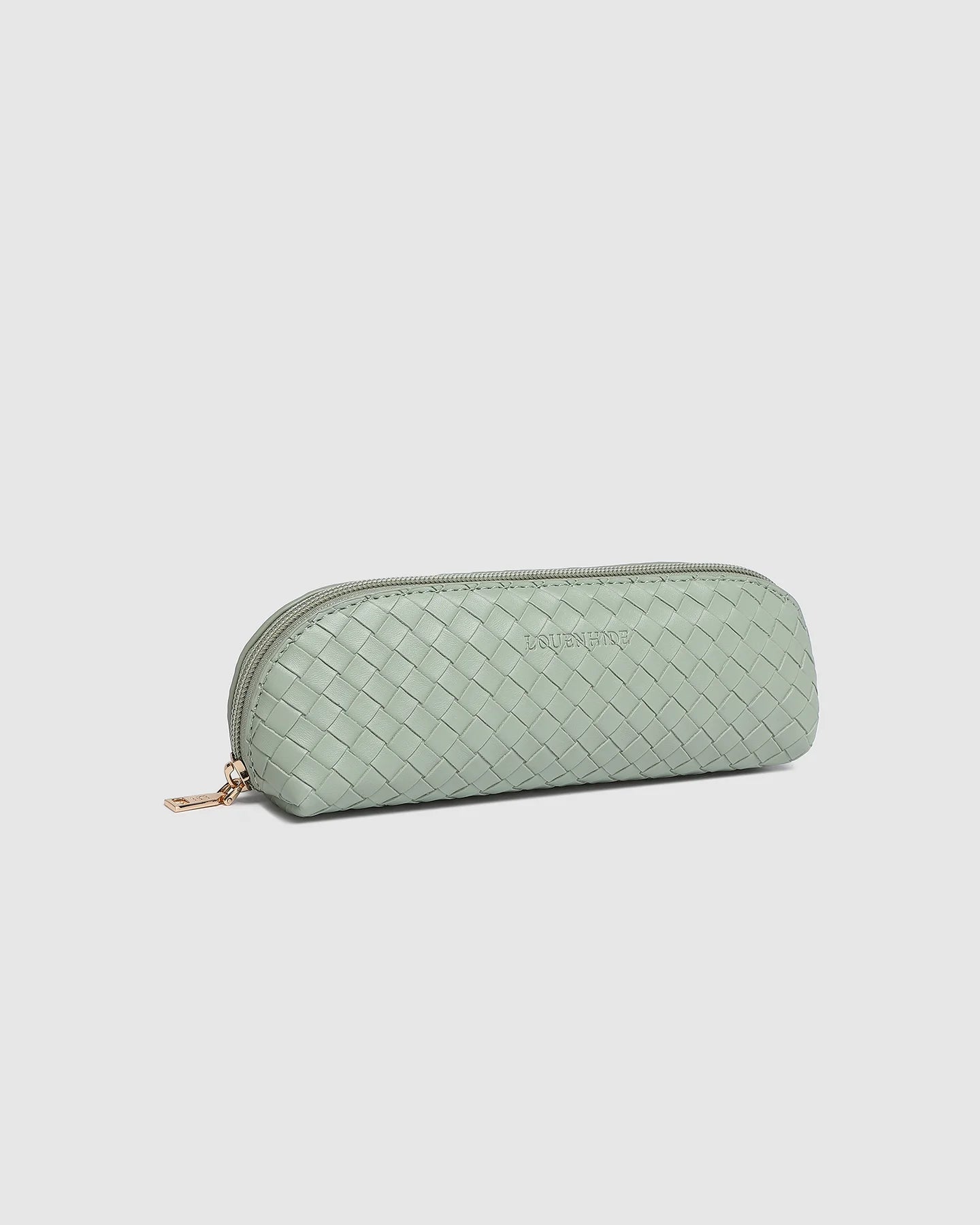 Jayne Woven Makeup Bag Sage Green - Pure Apotheca