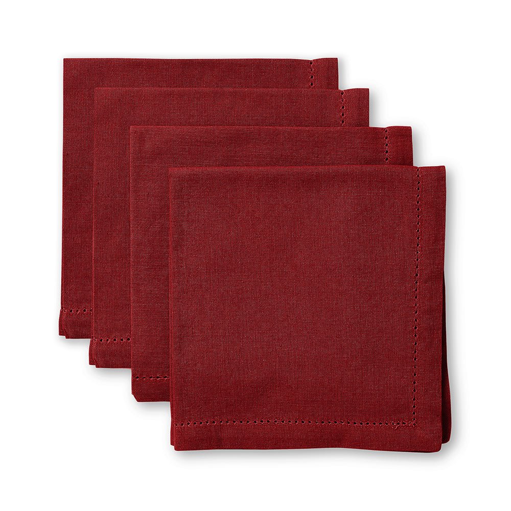 JETTY BERRY RED NAPKIN SET/4 - Pure Apotheca