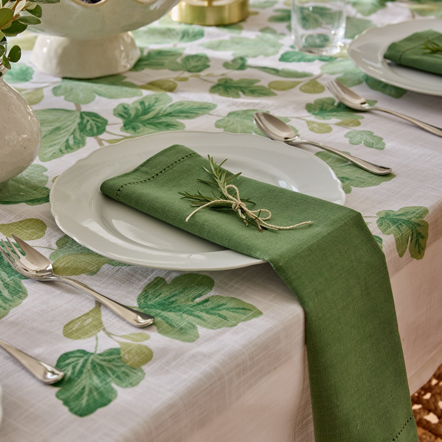 JETTY SPRUCE GREEN NAPKIN SET/4 - Pure Apotheca