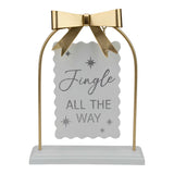 Jingle All The Way Champagne Table Sign - Pure Apotheca