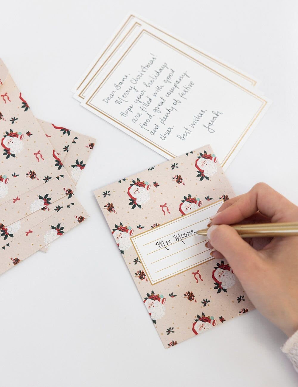 Jingle Bells Notecard Set 4pk - Pure Apotheca