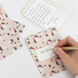 Jingle Bells Notecard Set 4pk - Pure Apotheca