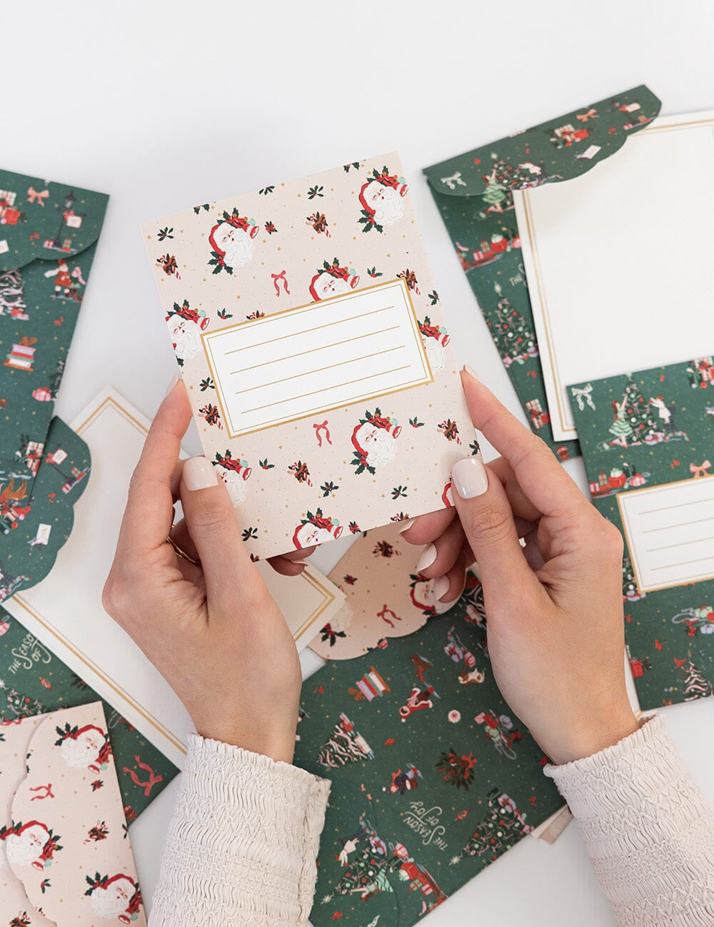 Jingle Bells Notecard Set 4pk - Pure Apotheca