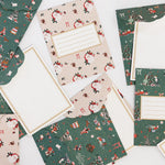 Jingle Bells Notecard Set 4pk - Pure Apotheca