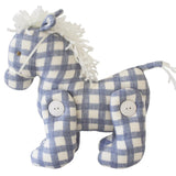 Jointed Pony Chambray Blue Check - Pure Apotheca