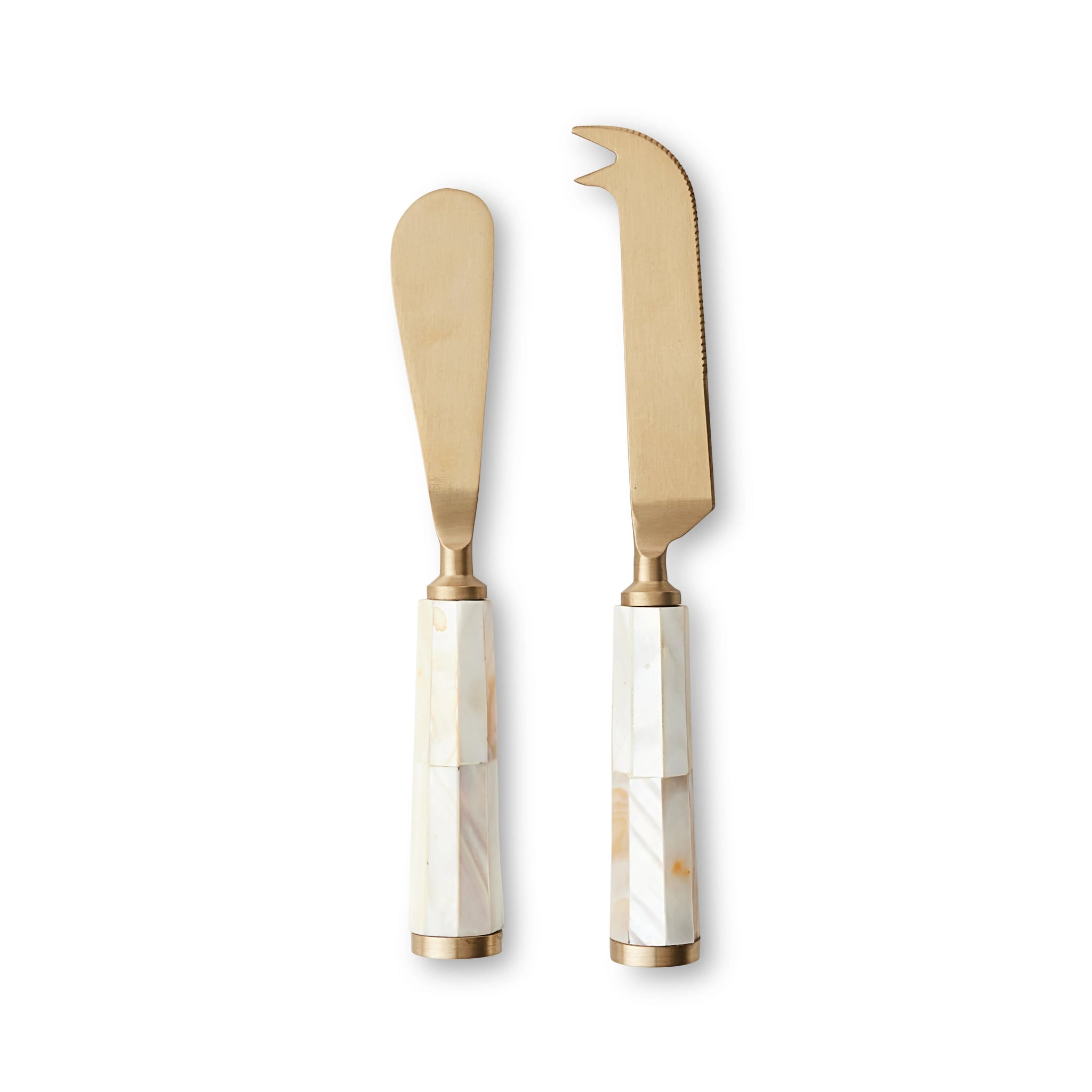 JOY MOTHER OF PEARL CHEESE KNIFE SET/2 - Pure Apotheca