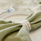 JOY MOTHER OF PEARL NAPKIN RING SET/4 - Pure Apotheca