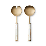 JOY MOTHER OF PEARL SALAD SERVER SET/2 - Pure Apotheca