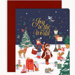 Joy to the World Children Christmas Card - Pure Apotheca