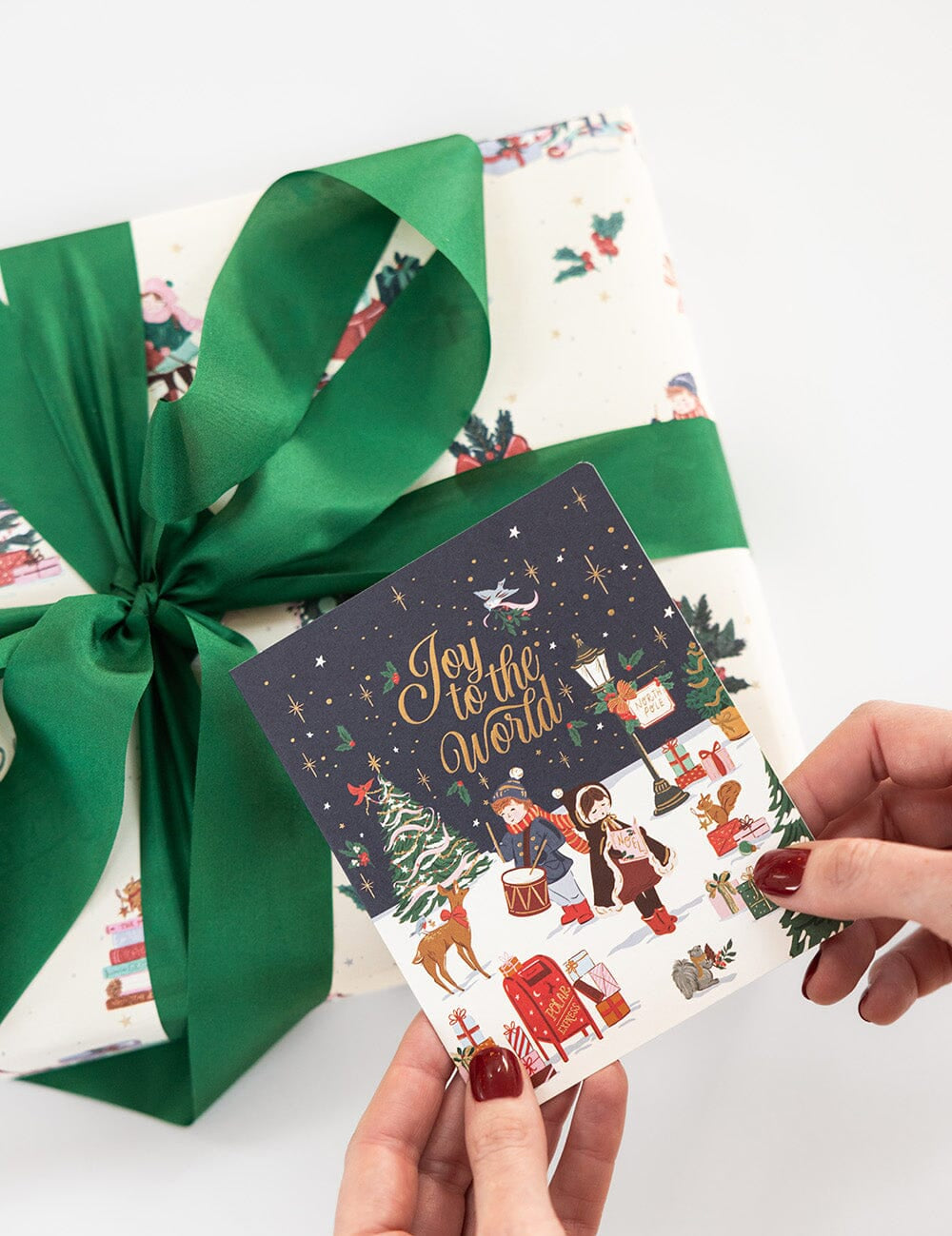 Joy to the World Children Christmas Card - Pure Apotheca