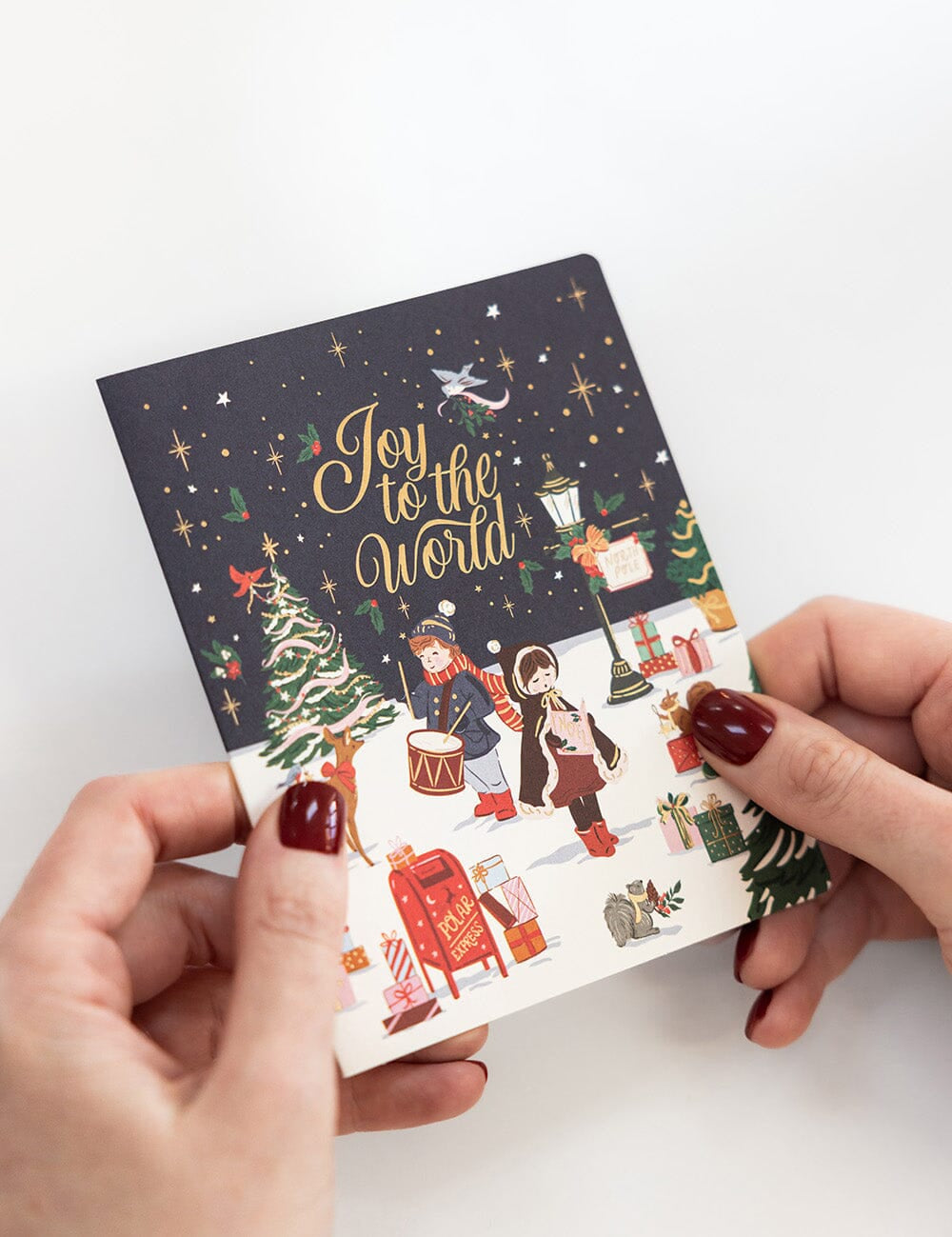 Joy to the World Children Christmas Card - Pure Apotheca