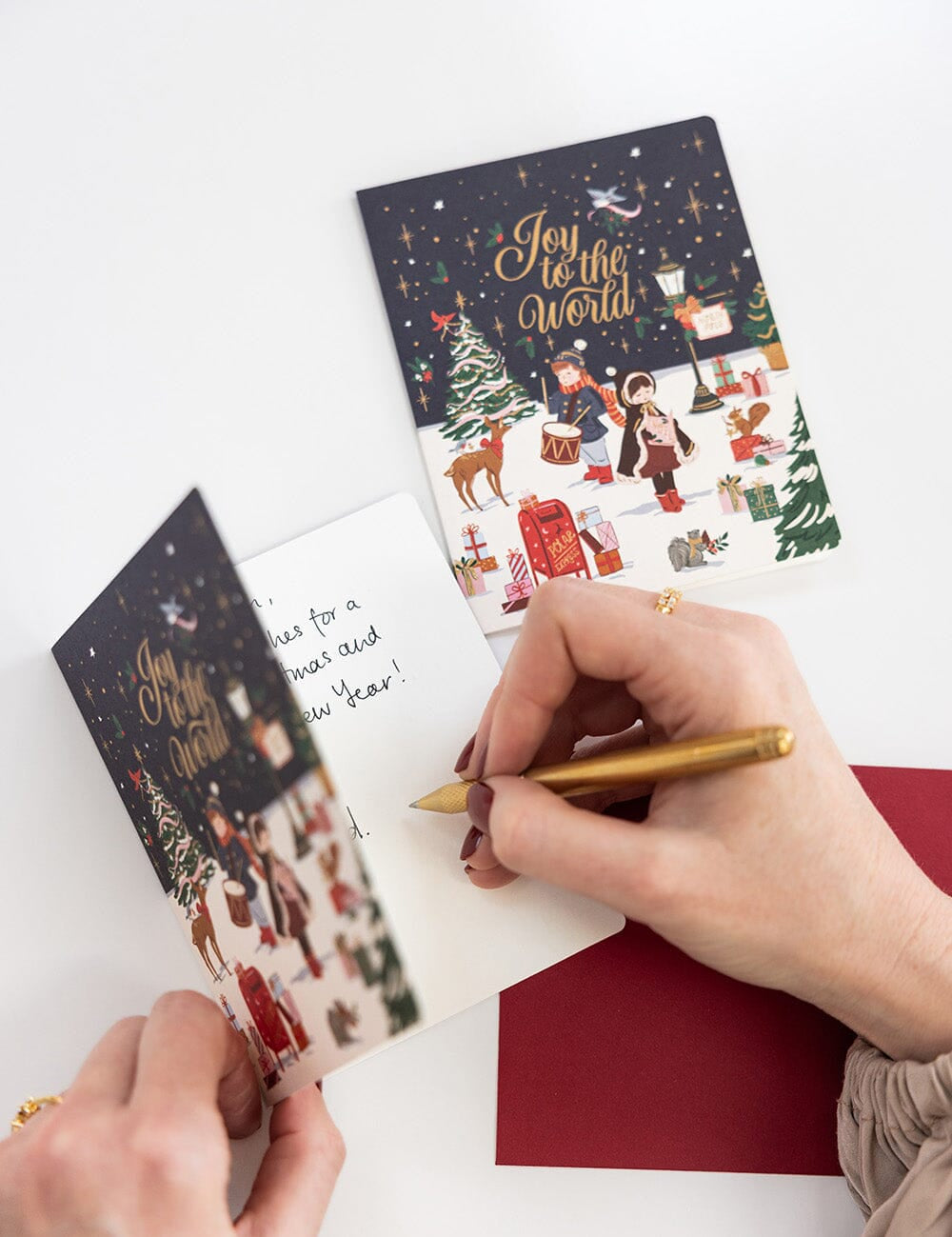 Joy to the World Children Christmas Card - Pure Apotheca