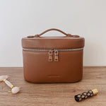 Juliette Vanity Case Tan - Pure Apotheca