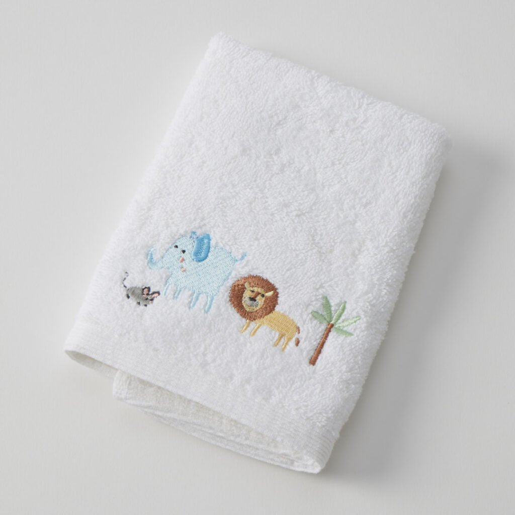 Jungle Adventure Bath Towel & Face Washer in Organza Bag - Pure Apotheca