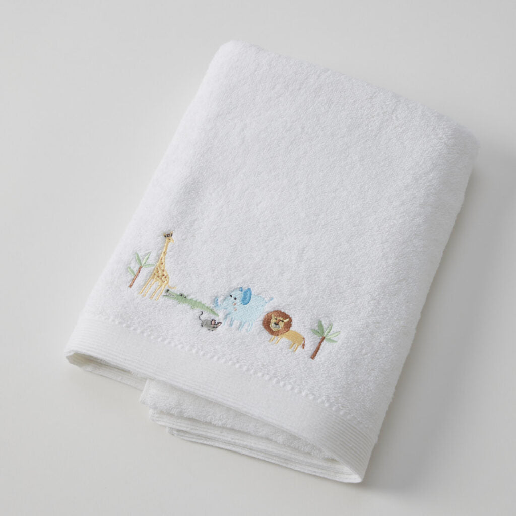 Jungle Adventure Bath Towel & Face Washer in Organza Bag - Pure Apotheca